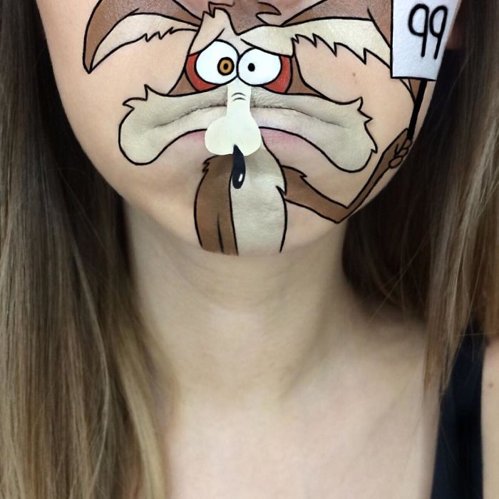 This Artist Turns Her Lips Into Pop Culture Characters