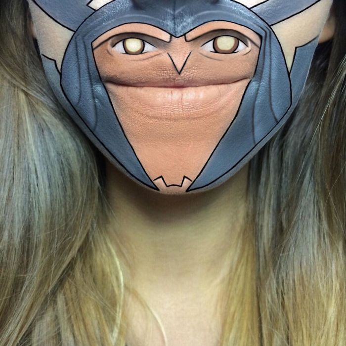 This Artist Turns Her Lips Into Pop Culture Characters