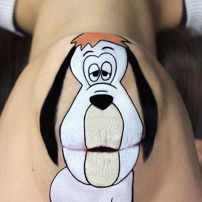 This Artist Turns Her Lips Into Pop Culture Characters