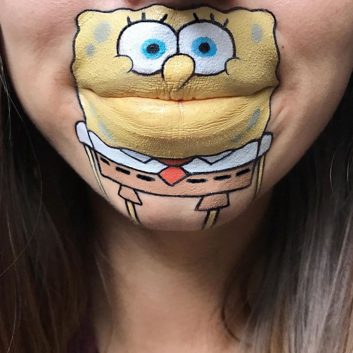 This Artist Turns Her Lips Into Pop Culture Characters