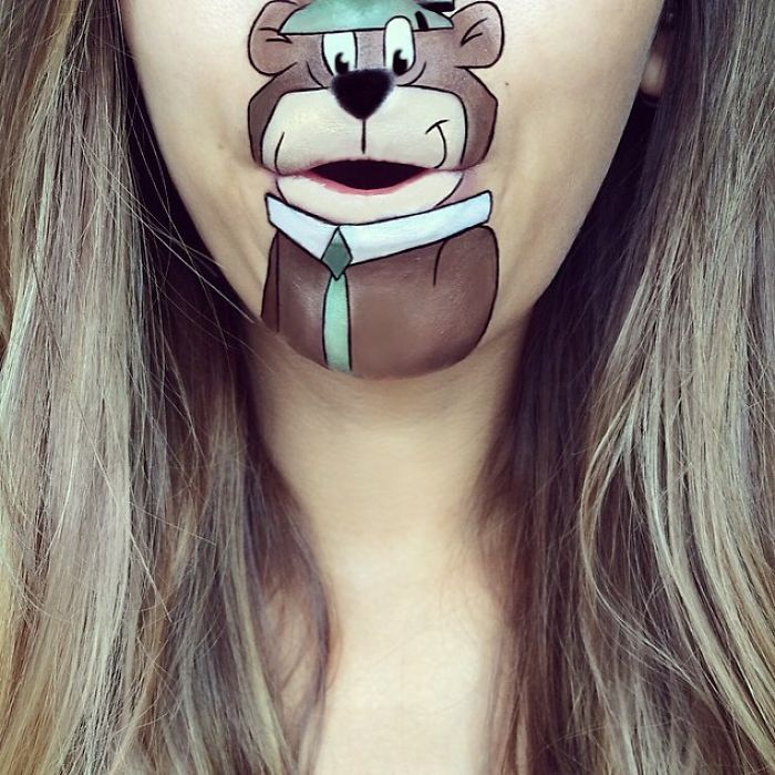 This Artist Turns Her Lips Into Pop Culture Characters