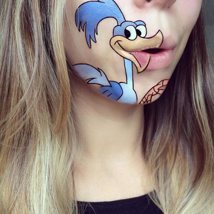 This Artist Turns Her Lips Into Pop Culture Characters