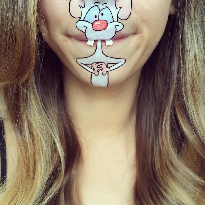 This Artist Turns Her Lips Into Pop Culture Characters