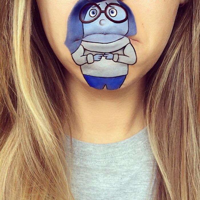 This Artist Turns Her Lips Into Pop Culture Characters