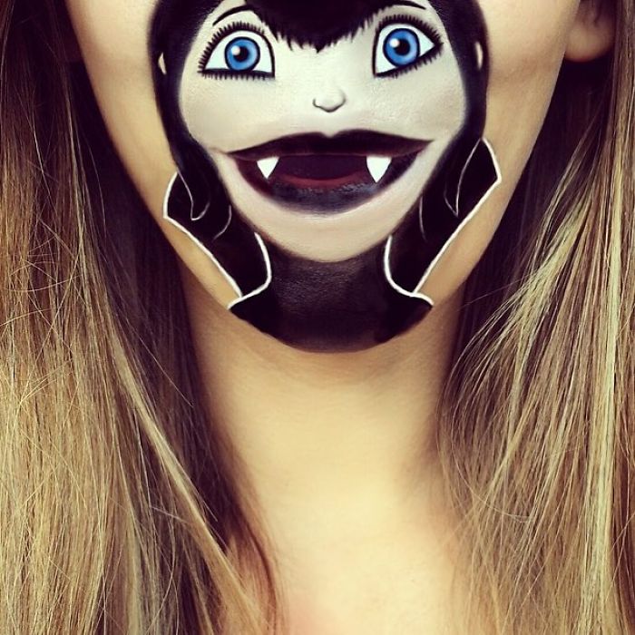 This Artist Turns Her Lips Into Pop Culture Characters