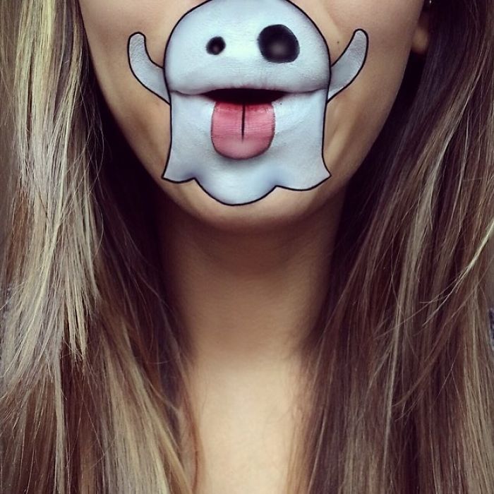 This Artist Turns Her Lips Into Pop Culture Characters