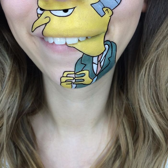 This Artist Turns Her Lips Into Pop Culture Characters