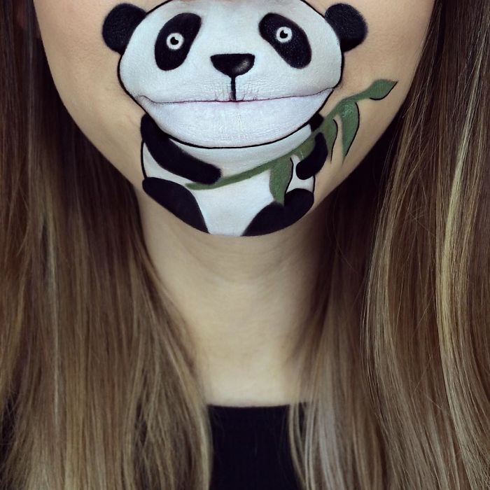 This Artist Turns Her Lips Into Pop Culture Characters