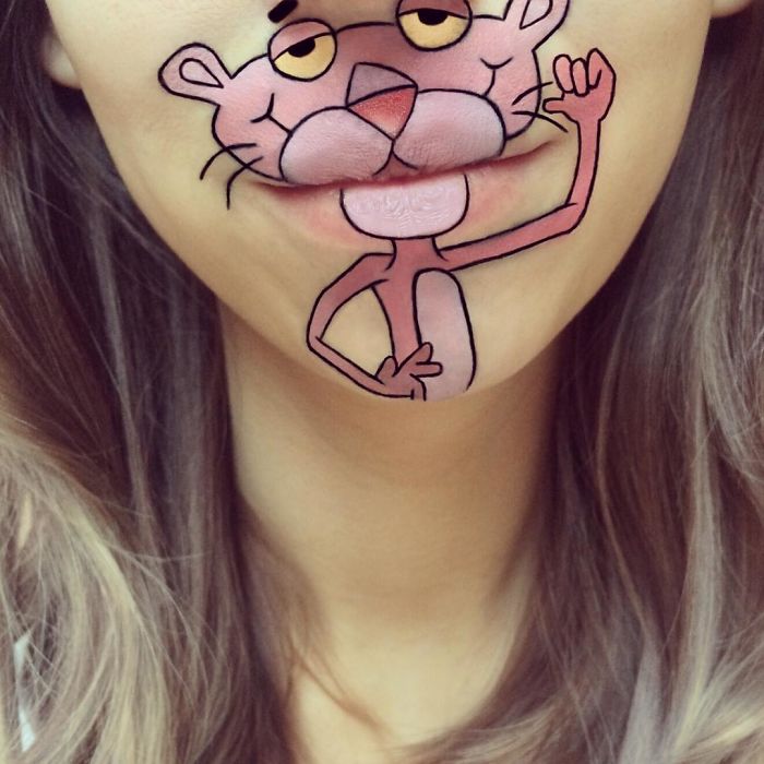 This Artist Turns Her Lips Into Pop Culture Characters