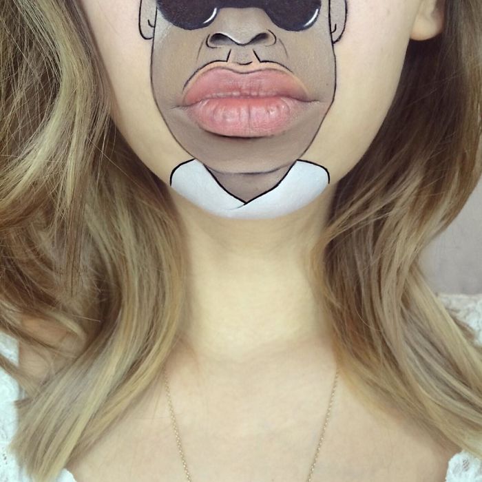 This Artist Turns Her Lips Into Pop Culture Characters
