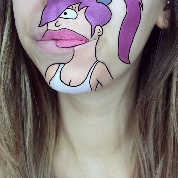 This Artist Turns Her Lips Into Pop Culture Characters