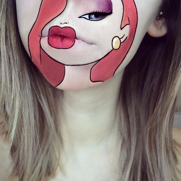 This Artist Turns Her Lips Into Pop Culture Characters