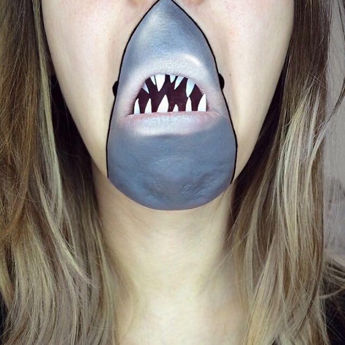 This Artist Turns Her Lips Into Pop Culture Characters