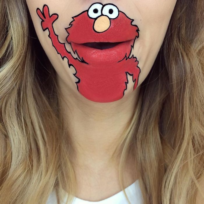 This Artist Turns Her Lips Into Pop Culture Characters