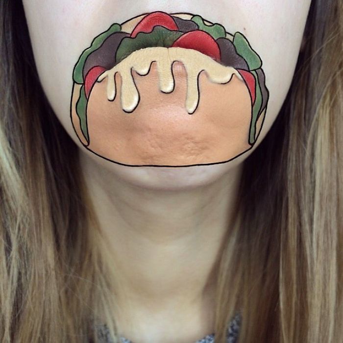This Artist Turns Her Lips Into Pop Culture Characters