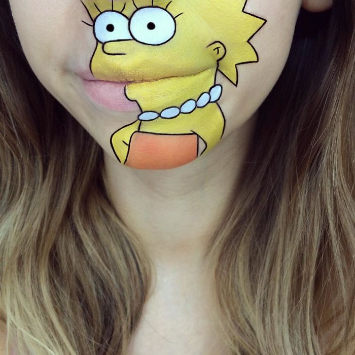 This Artist Turns Her Lips Into Pop Culture Characters