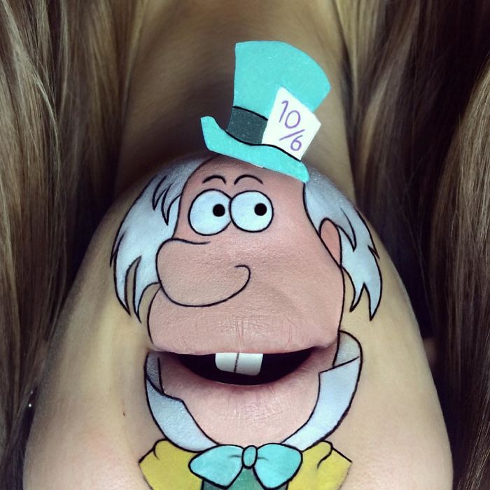 This Artist Turns Her Lips Into Pop Culture Characters
