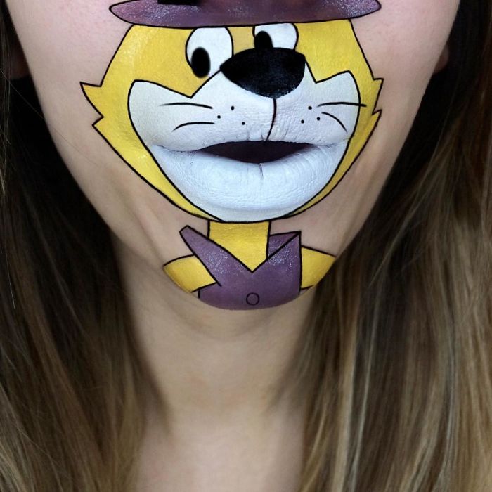 This Artist Turns Her Lips Into Pop Culture Characters