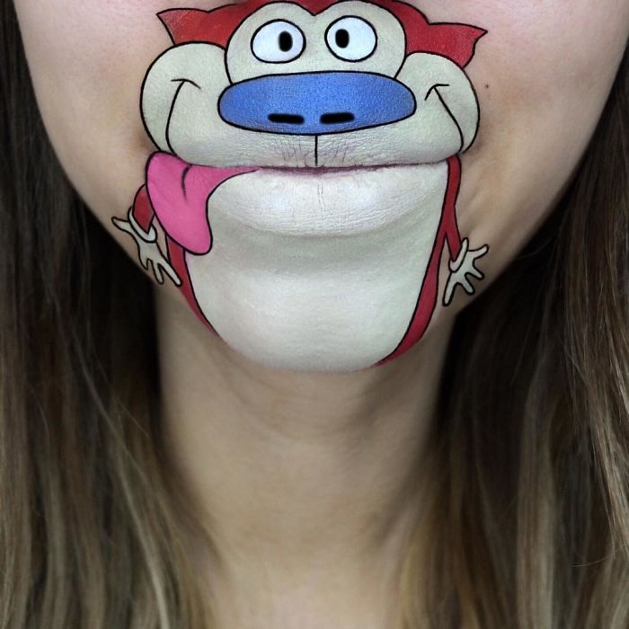 This Artist Turns Her Lips Into Pop Culture Characters