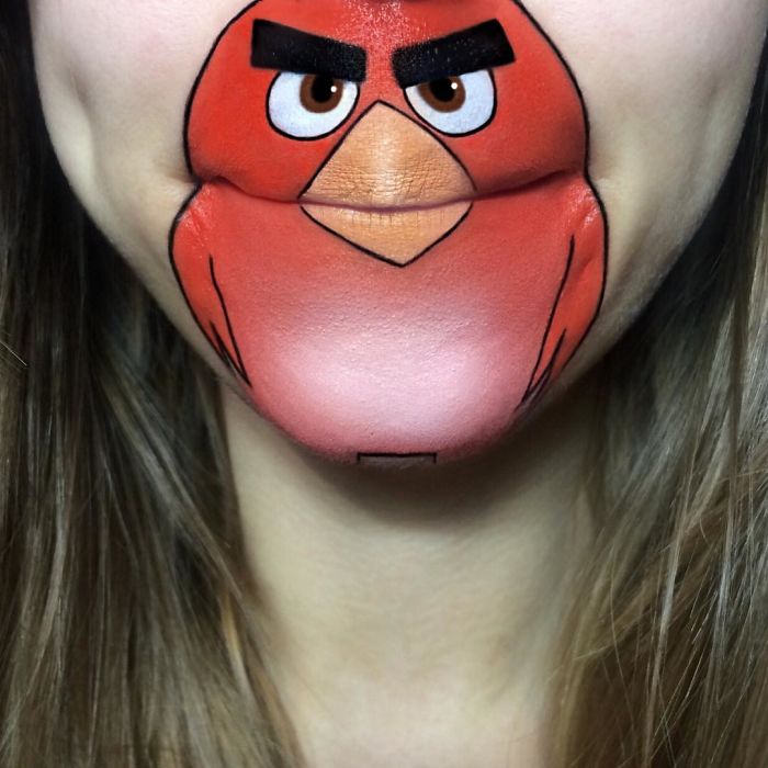 This Artist Turns Her Lips Into Pop Culture Characters