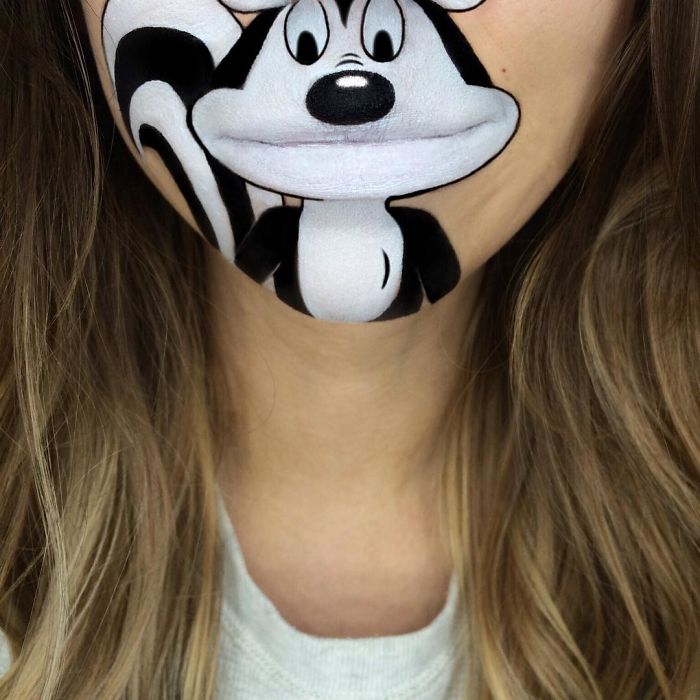 This Artist Turns Her Lips Into Pop Culture Characters
