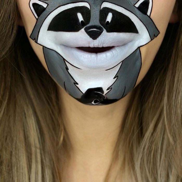 This Artist Turns Her Lips Into Pop Culture Characters