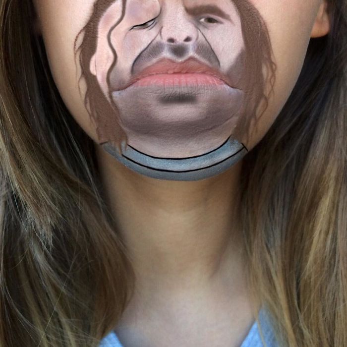 This Artist Turns Her Lips Into Pop Culture Characters