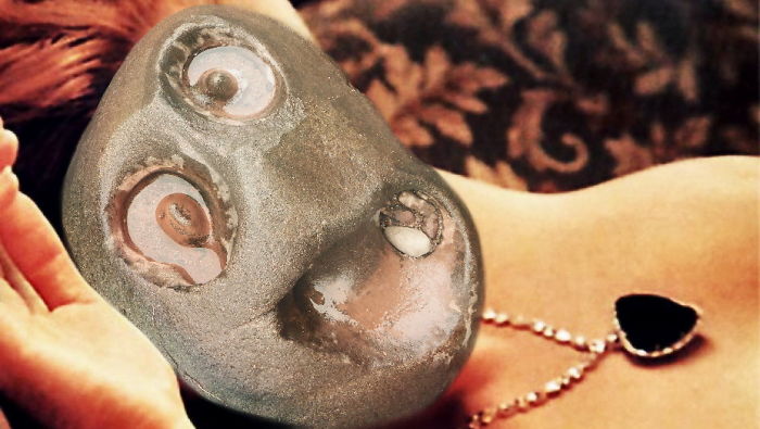 Rock Face French Girl