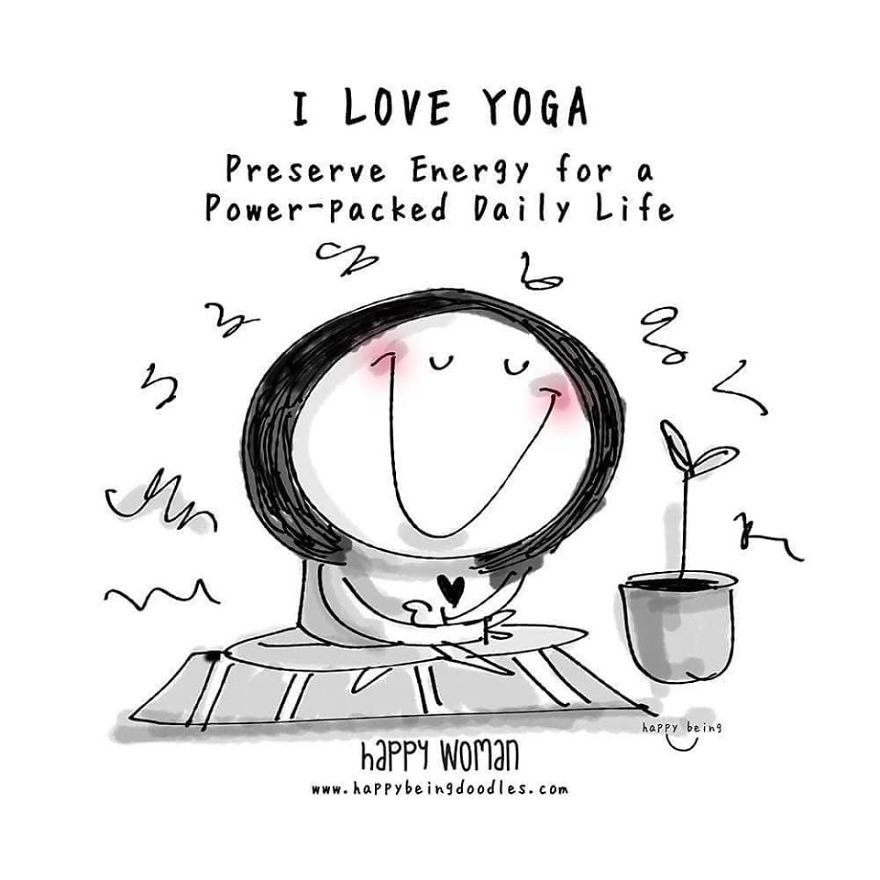 Yoga With Happy Being Family