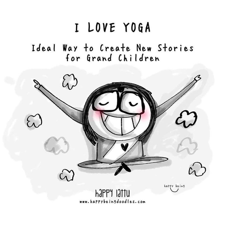 Yoga With Happy Being Family