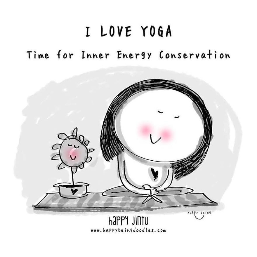 Yoga With Happy Being Family