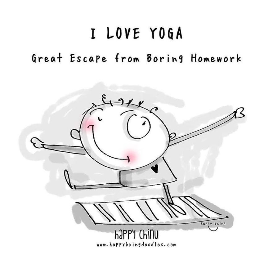 Yoga With Happy Being Family