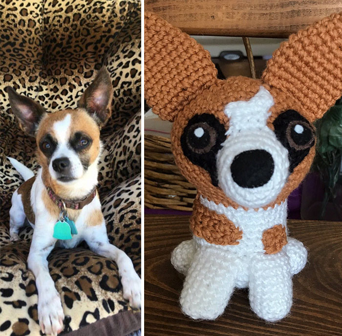You Can Get A Hand Crocheted Version Of Your Dog!