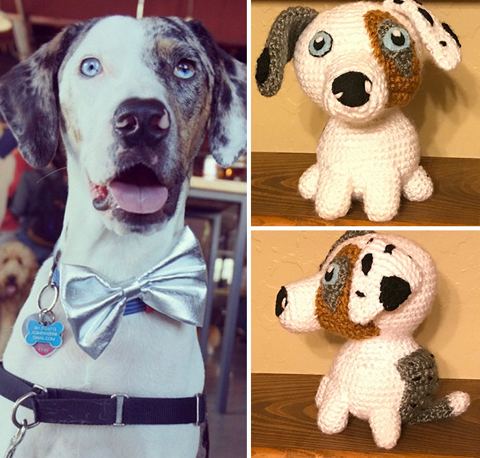 You Can Get A Hand Crocheted Version Of Your Dog!