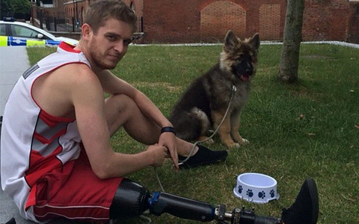 Internet Can't Believe This Amputee Soldier Would Respond Like This To Muslim Man 'Blowing Him Up'