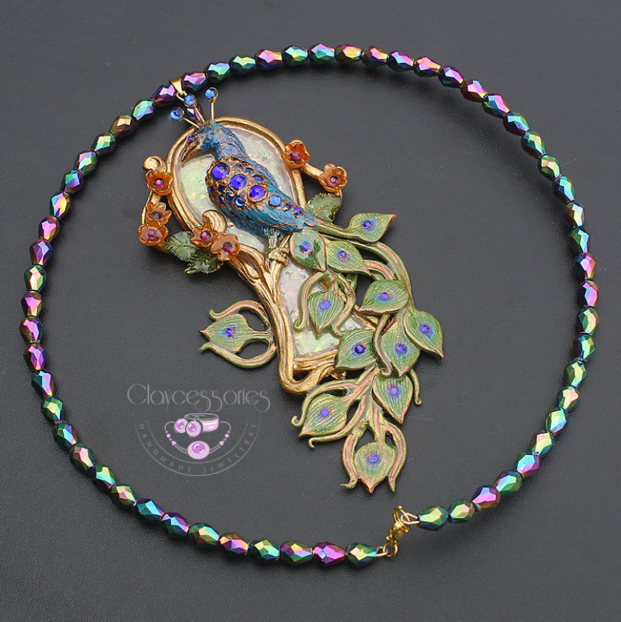 I Use Polymer Clay To Create Unique Art Jewellery