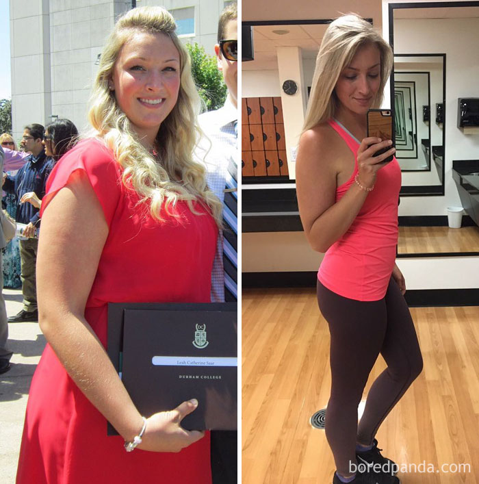 From 2013 To 2017. One Year Ago Today I Made A Promise To Myself To Eat Healthier, Exercise Regularly, Workout Hard, And Never Give Up On Myself