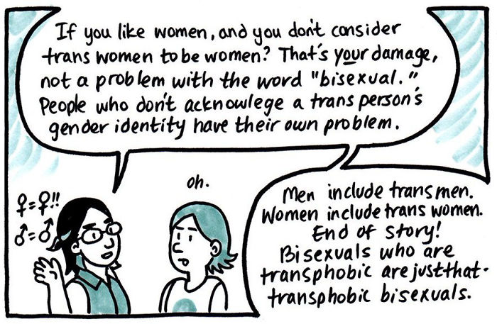 The Way This Artist Explained Bisexuality In A Simple Comic Went Viral, But Not Everyone Agrees The Way This Artist Explained Bisexuality In A Simple Comic Went Viral, But Not Everyone Agrees