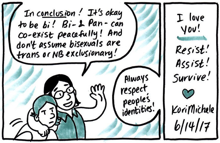 The Way This Artist Explained Bisexuality In A Simple Comic Went Viral, But Not Everyone Agrees The Way This Artist Explained Bisexuality In A Simple Comic Went Viral, But Not Everyone Agrees