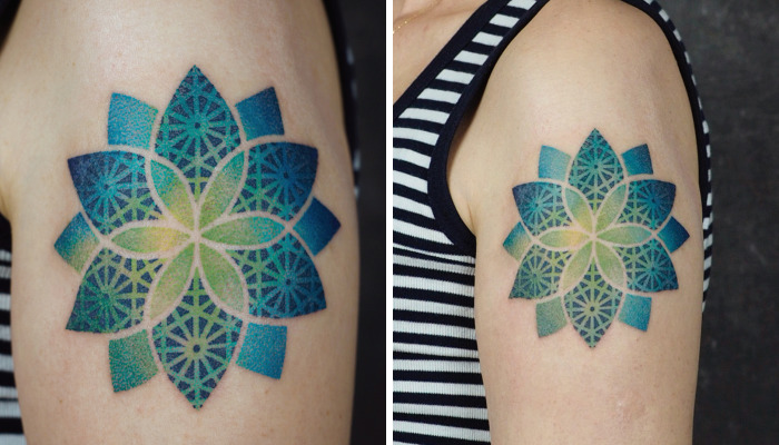 Amazing Gradients On Skin Done By A Polish Tattoo Artist
