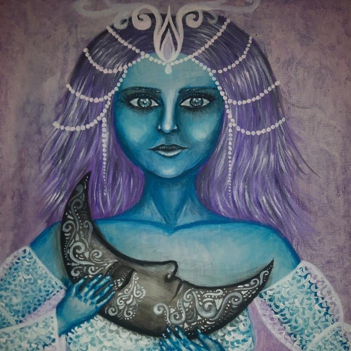 I Paint My Very Own Ideas With Acrylics On Canvas In A Different Way