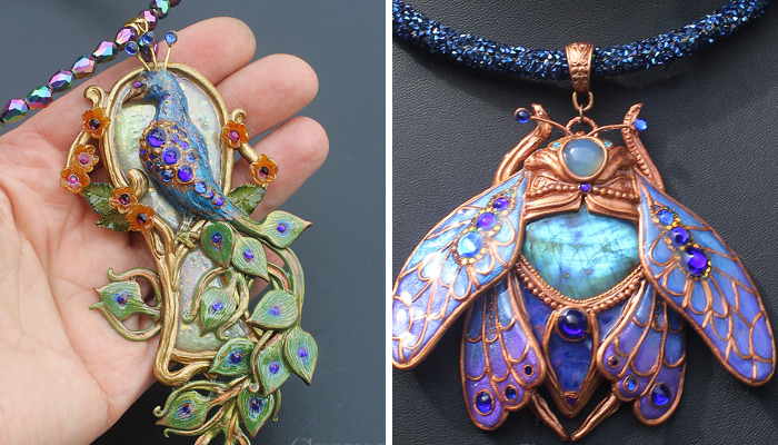 I Use Polymer Clay To Create Unique Art Jewellery