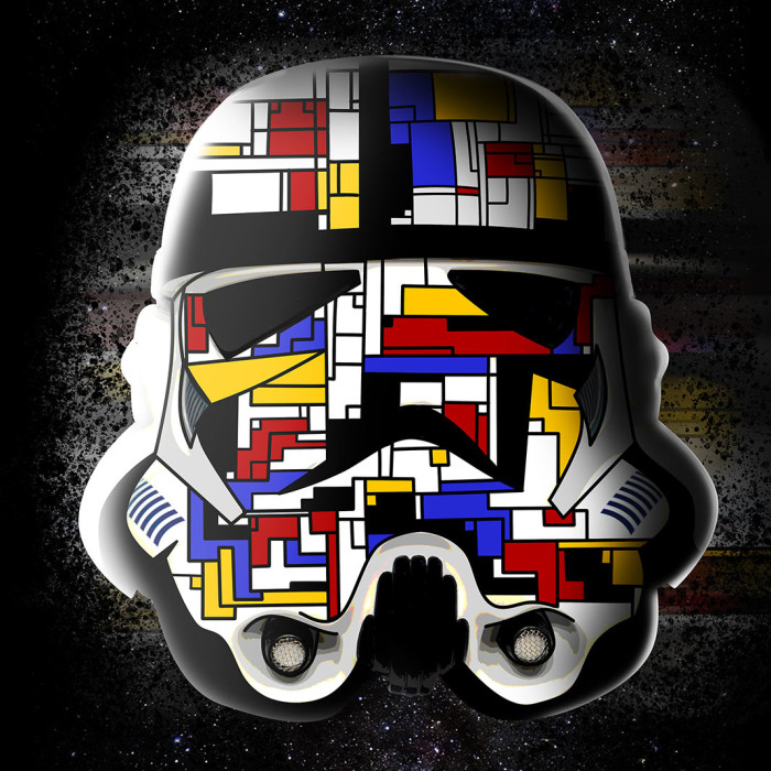 We Combinined Stormtrooper Helmets With A Variety Of Fun Themes Using Photoshop