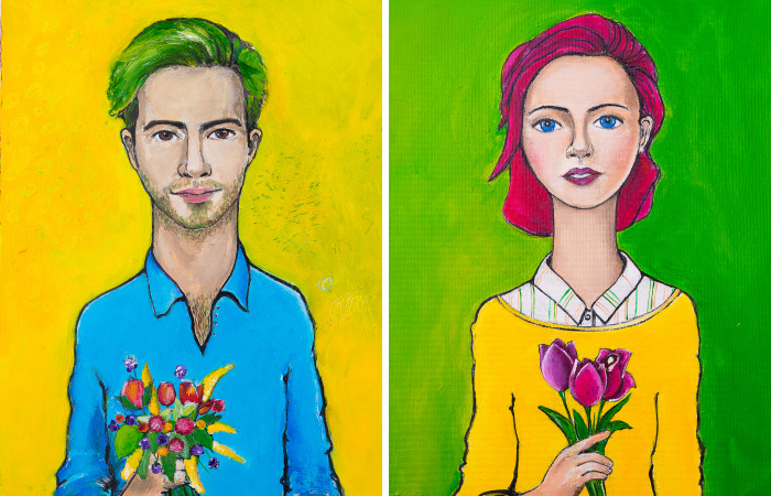 You’ll Recognize Yourself In These Amazing Portraits By An Amsterdam-Based Artist