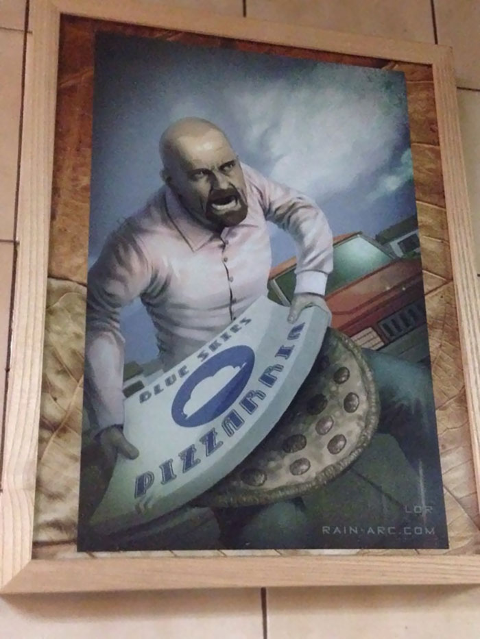 Found This In A Pizzeria In Brooklyn