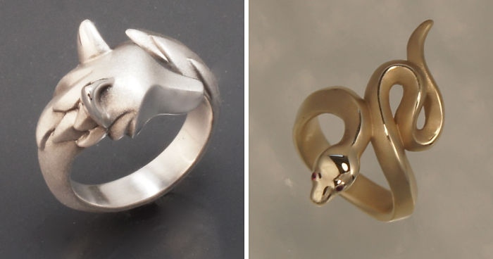 I Make Animal Jewelry Out Of Silver, Bronze, And Gold