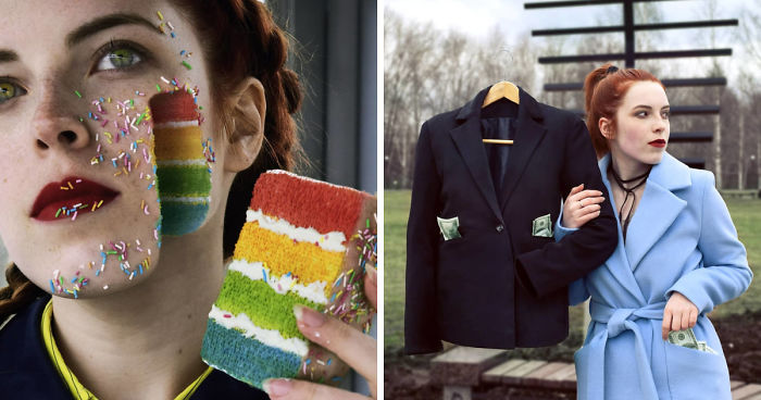 19-Year-Old Artist Takes Self Portraits To Create These Surreal Compositions