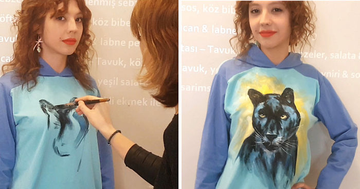 I Painted Clothes On People To Show How Mass-Market Clothing Can Be Turned Into The Piece Of Art.