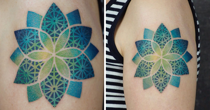 Amazing Gradients On Skin Done By A Polish Tattoo Artist