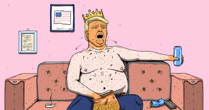 I Decided To Imagine What The President Got Up To On His Days Off